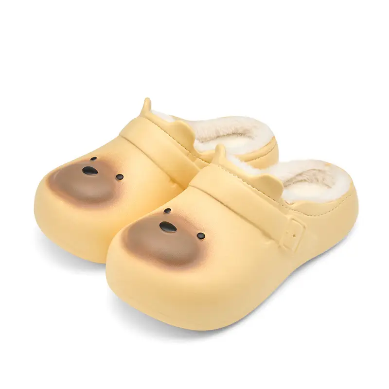 Women Cartoon Cotton Slippers Waterproof Winter 2025