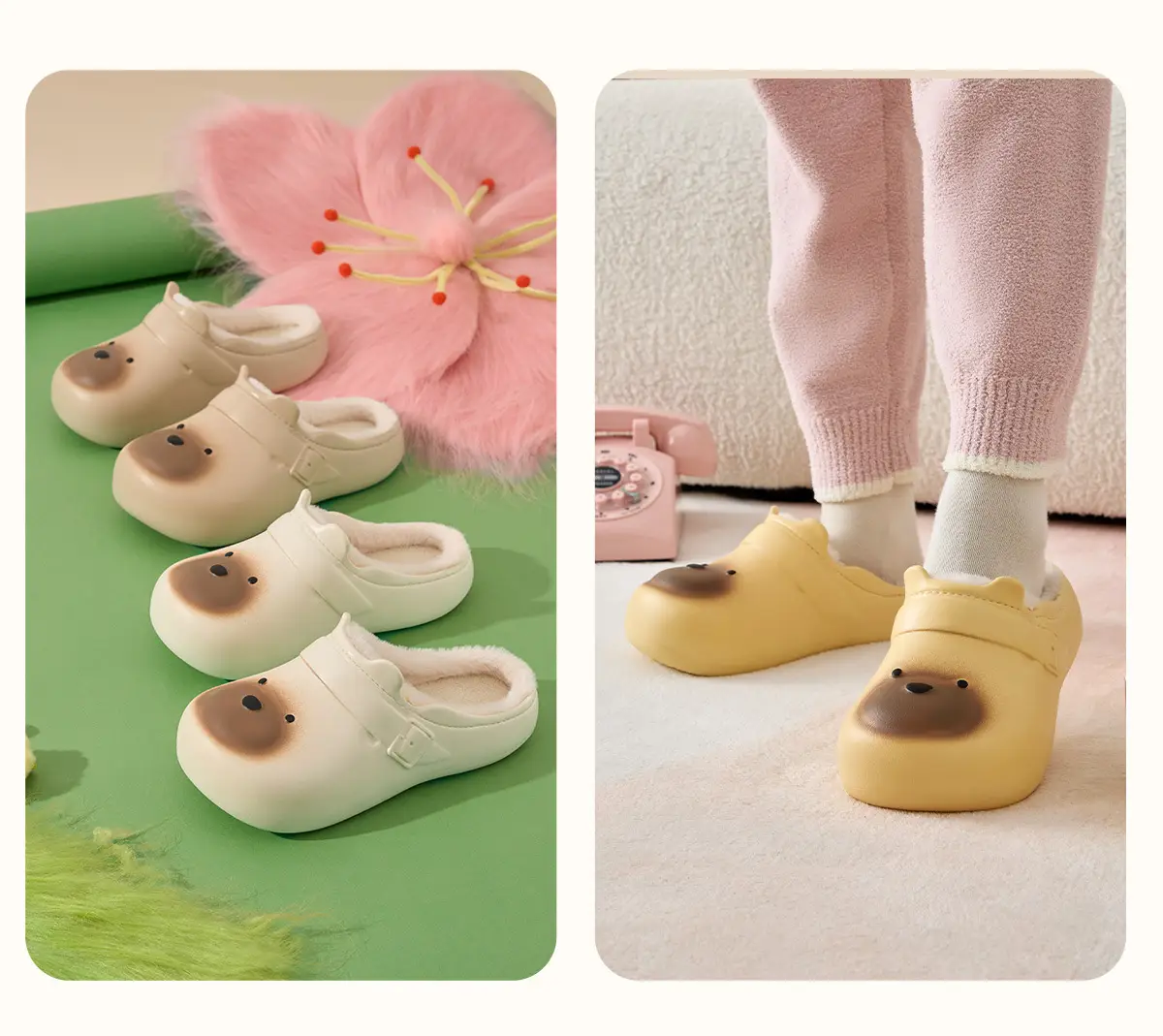 Women Cartoon Cotton Slippers Waterproof Winter 2025 — feature 16