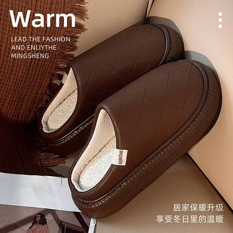 Women's Warm Plush Cotton Slippers Winter 2025 - Image 5