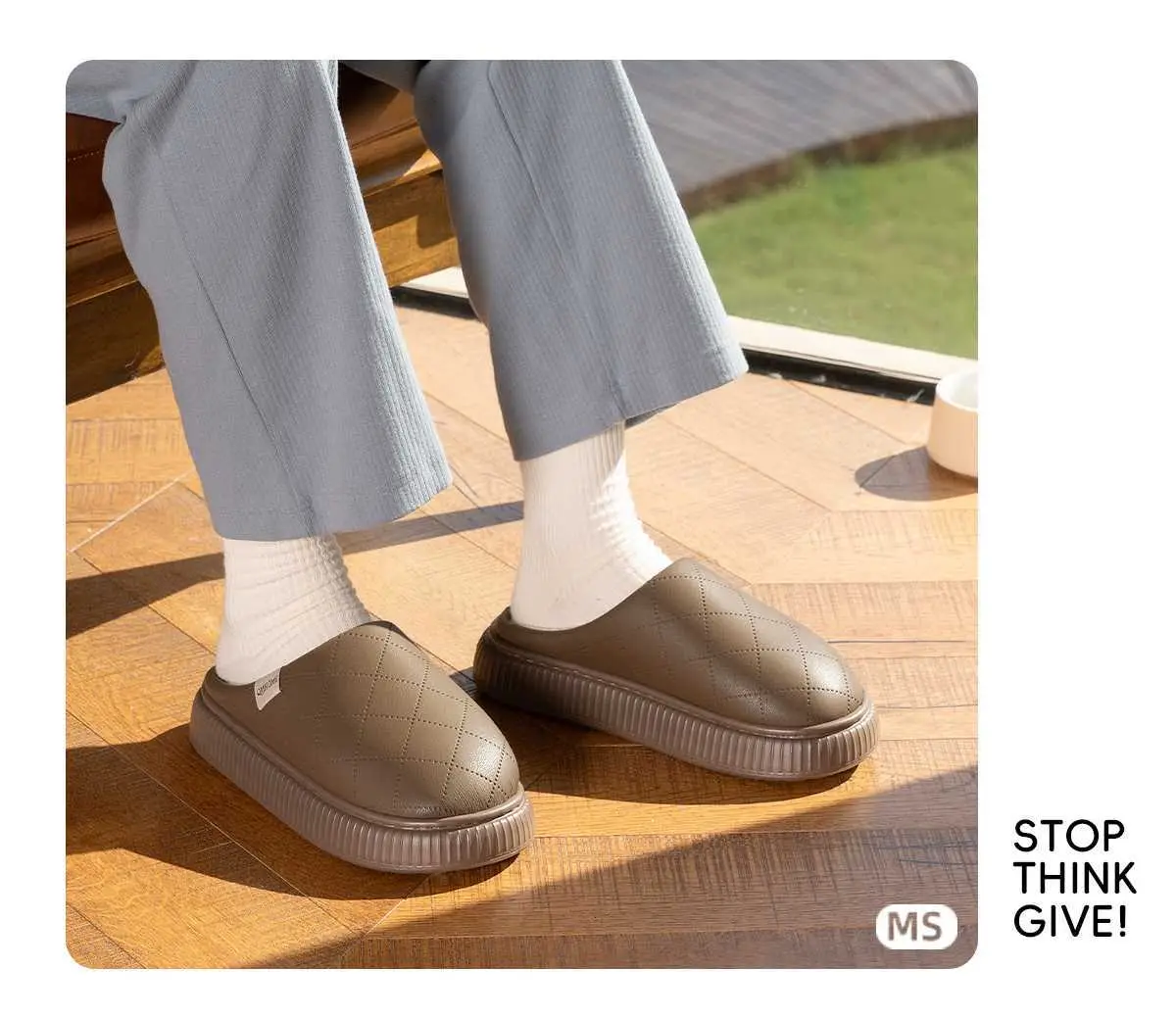 Women's Warm Plush Cotton Slippers Winter 2025 — feature 8