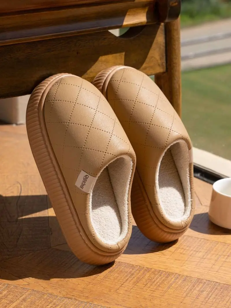 Women's Warm Plush Cotton Slippers Winter 2025 - Image 2