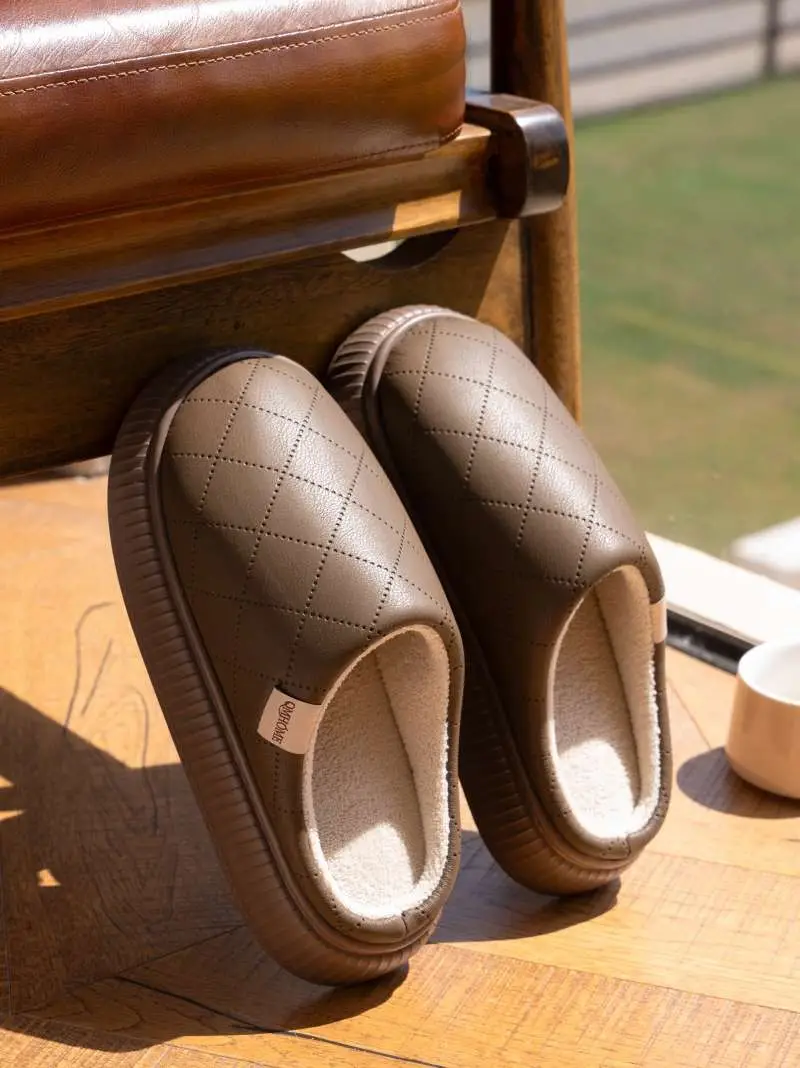 Women's Warm Plush Cotton Slippers Winter 2025 - Image 3