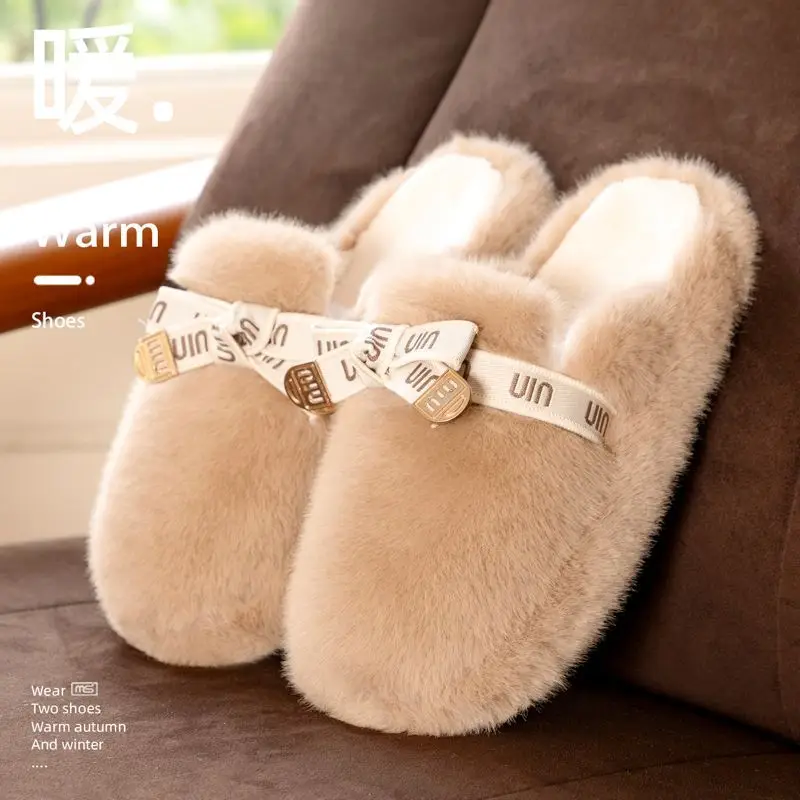 Winter Warm Plush Slippers for Women - Image 5