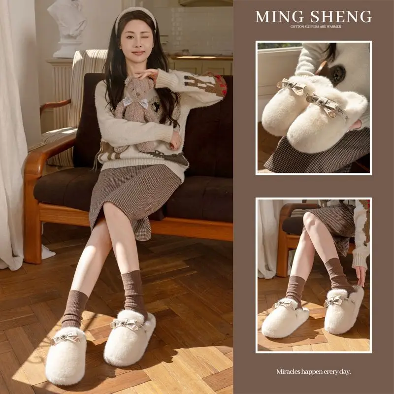 Winter Warm Plush Slippers for Women - Image 7