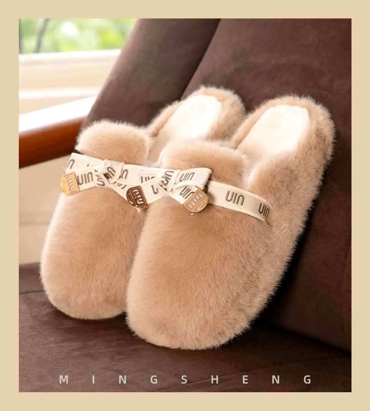 Winter Warm Plush Slippers for Women — feature 7