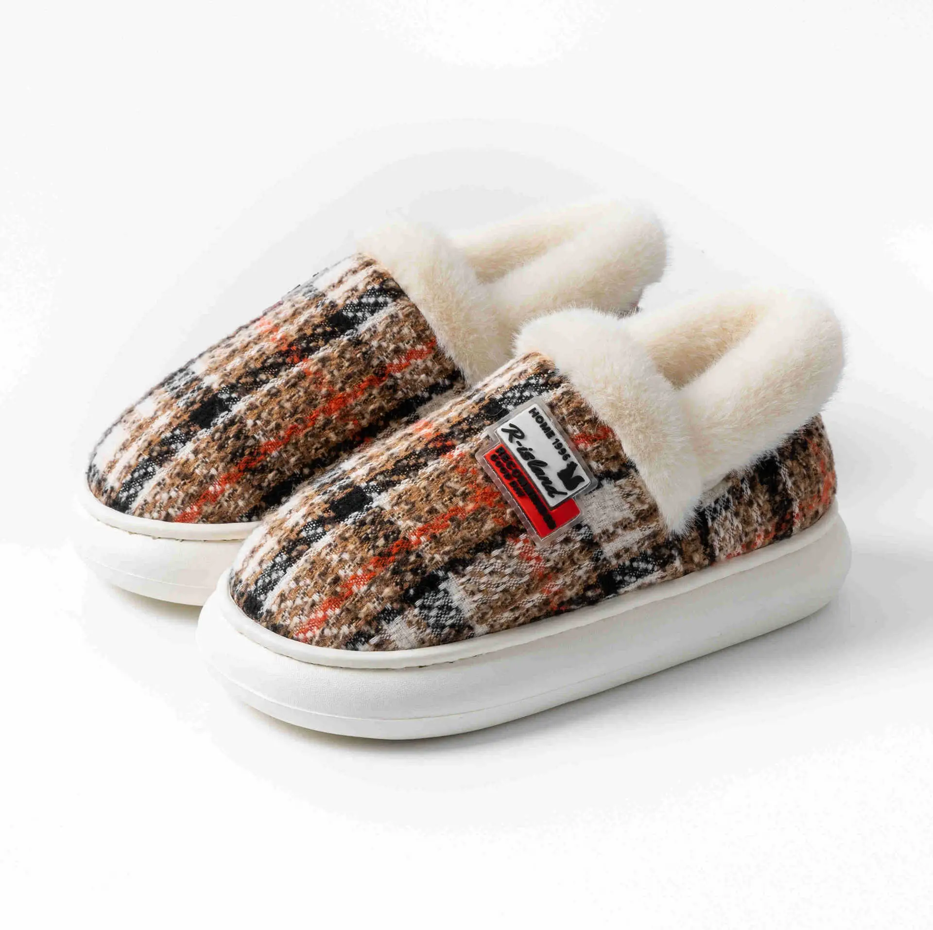 Women's Fleece Lined Warm Slippers Autumn Winter 2025 - Image 17