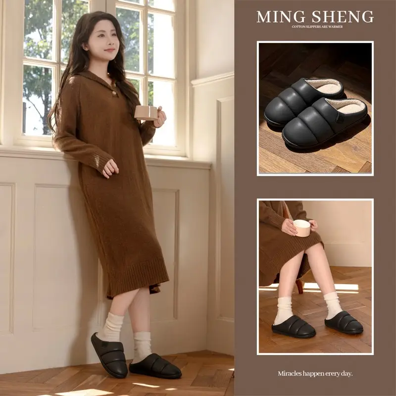 2025 New Winter Baotou Slippers Are Versatile and Comfortable for Home and Outdoor Wear