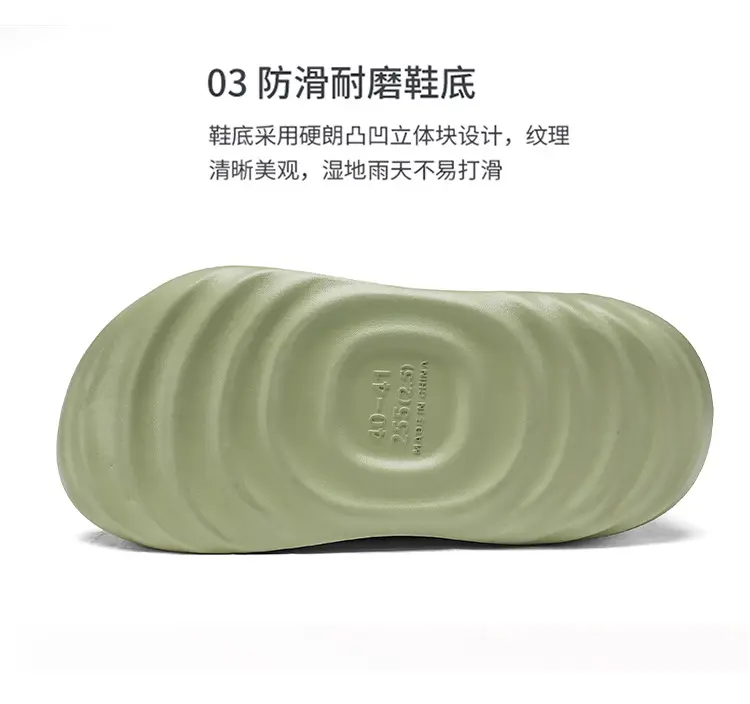 Men's Winter Outer Wear Waterproof Cotton Slippers with Heel, Non-Slip Thick Sole, Fleece-Lined Warm Couple Cotton Shoes — feature 7