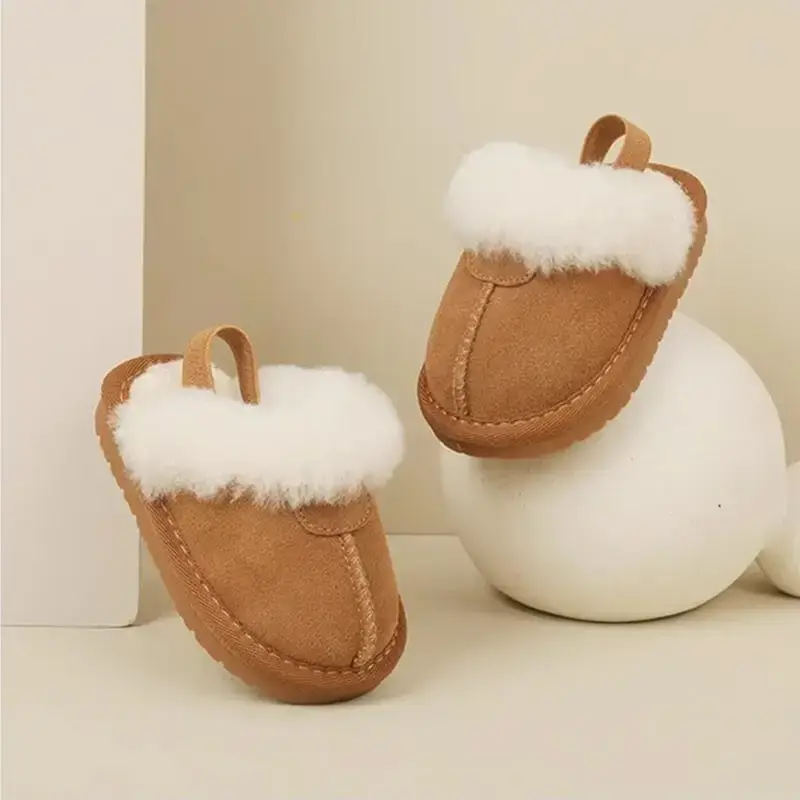 Autumn & Winter Baby Velvet Cotton Shoes for Kids