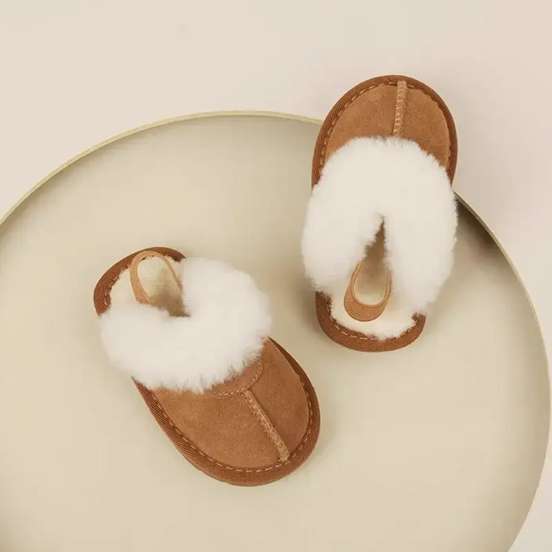 Autumn & Winter Baby Velvet Cotton Shoes for Kids