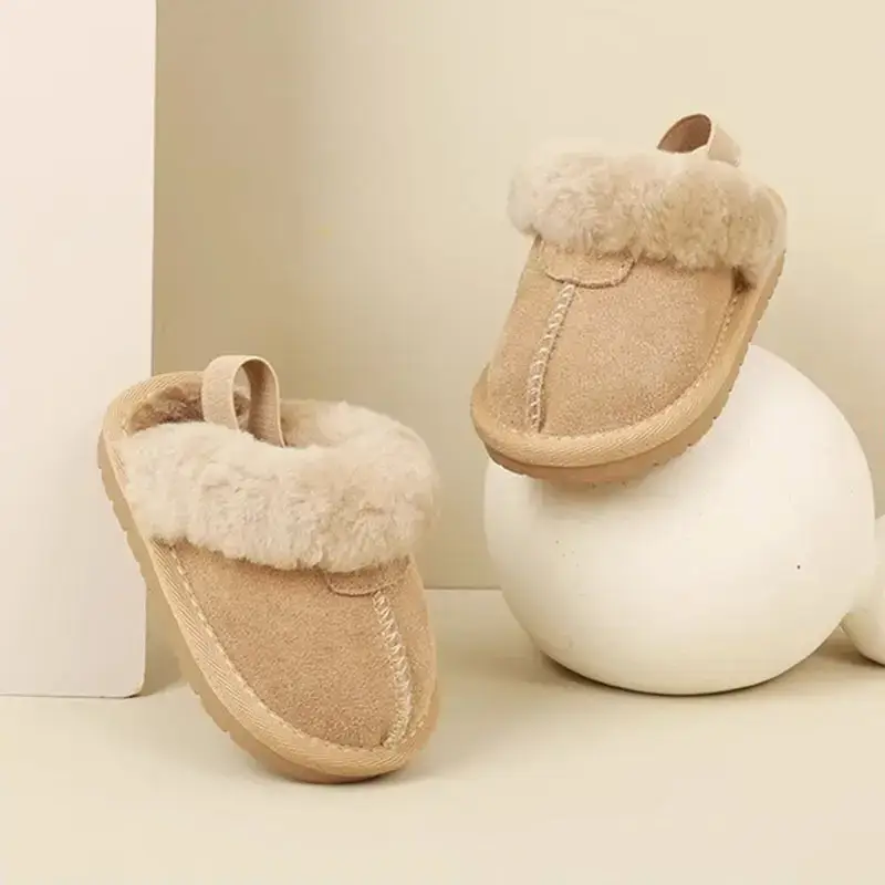 Autumn & Winter Baby Velvet Cotton Shoes for Kids — feature 1