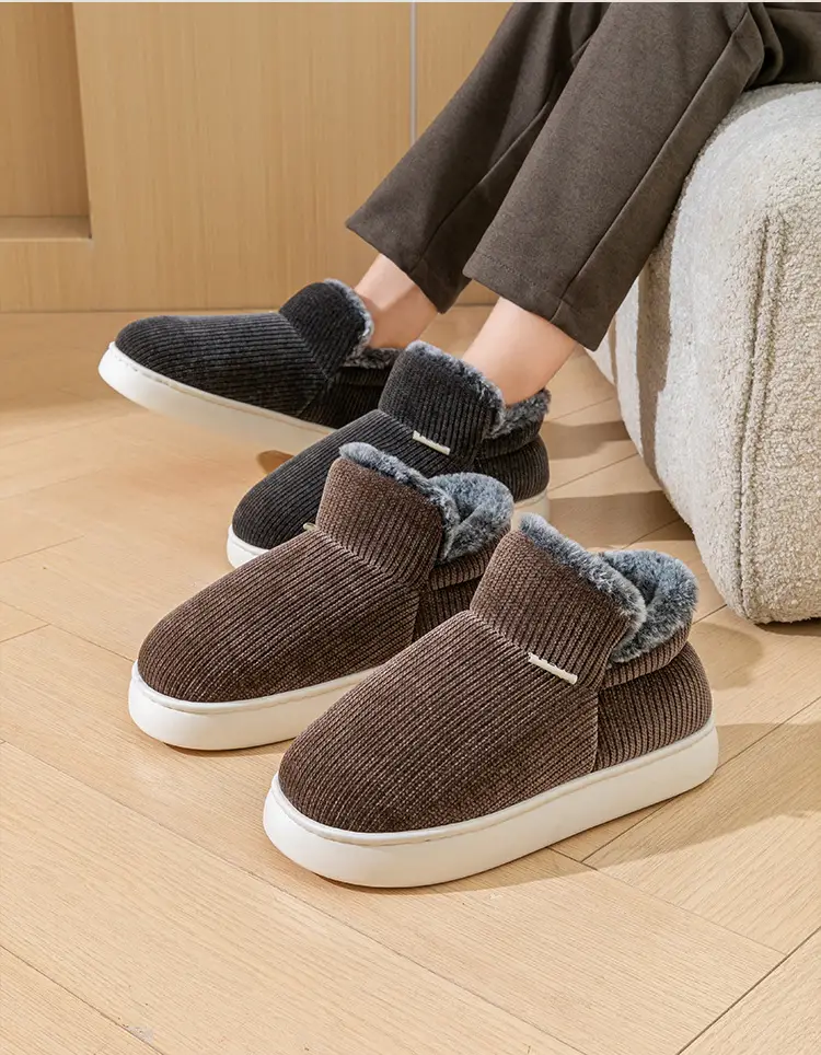 Women Warm Cotton Slippers Autumn Winter 2025 — feature 11