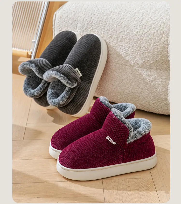 Women Warm Cotton Slippers Autumn Winter 2025 — feature 15