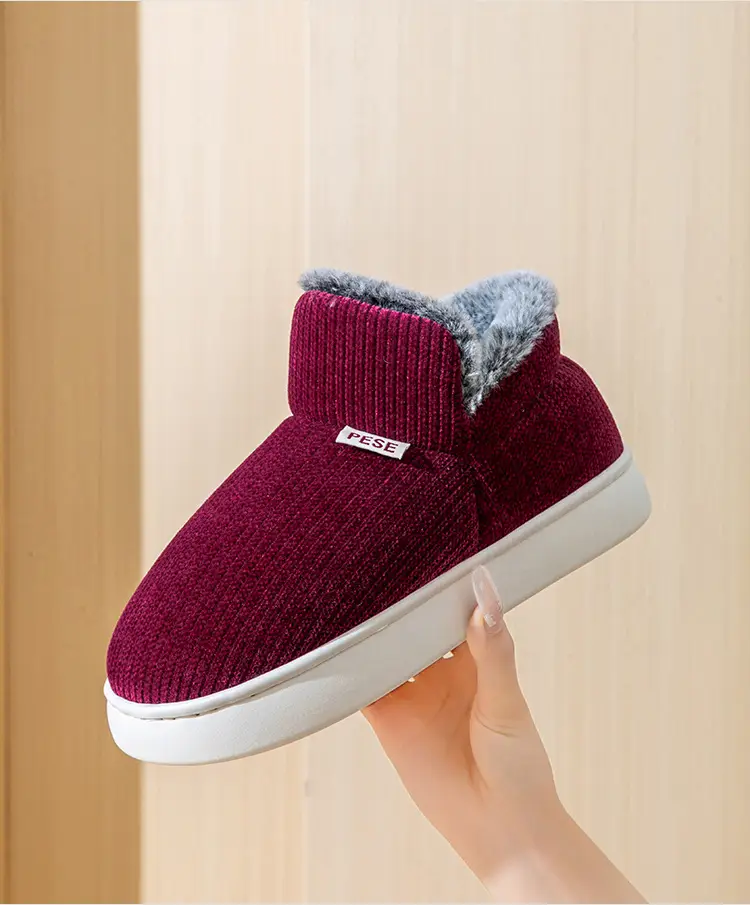 Women Warm Cotton Slippers Autumn Winter 2025 — feature 17