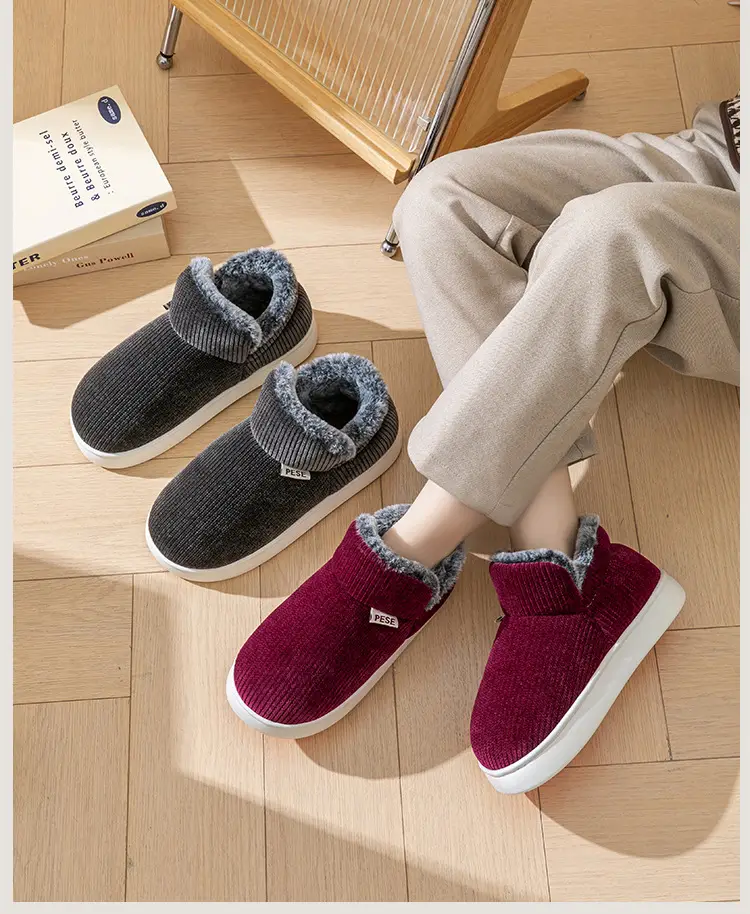 Women Warm Cotton Slippers Autumn Winter 2025 — feature 19