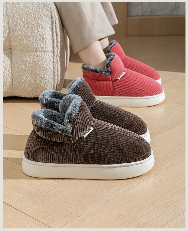 Women Warm Cotton Slippers Autumn Winter 2025 — feature 20