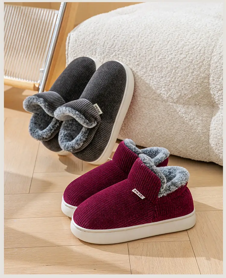 Women Warm Cotton Slippers Autumn Winter 2025 — feature 21