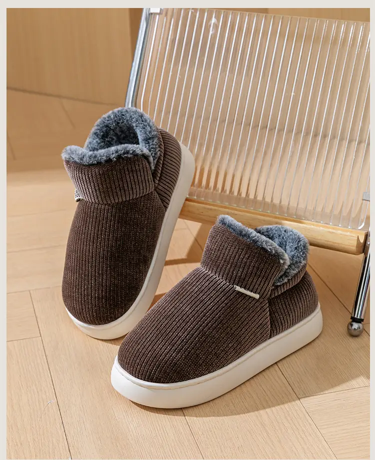 Women Warm Cotton Slippers Autumn Winter 2025 — feature 25