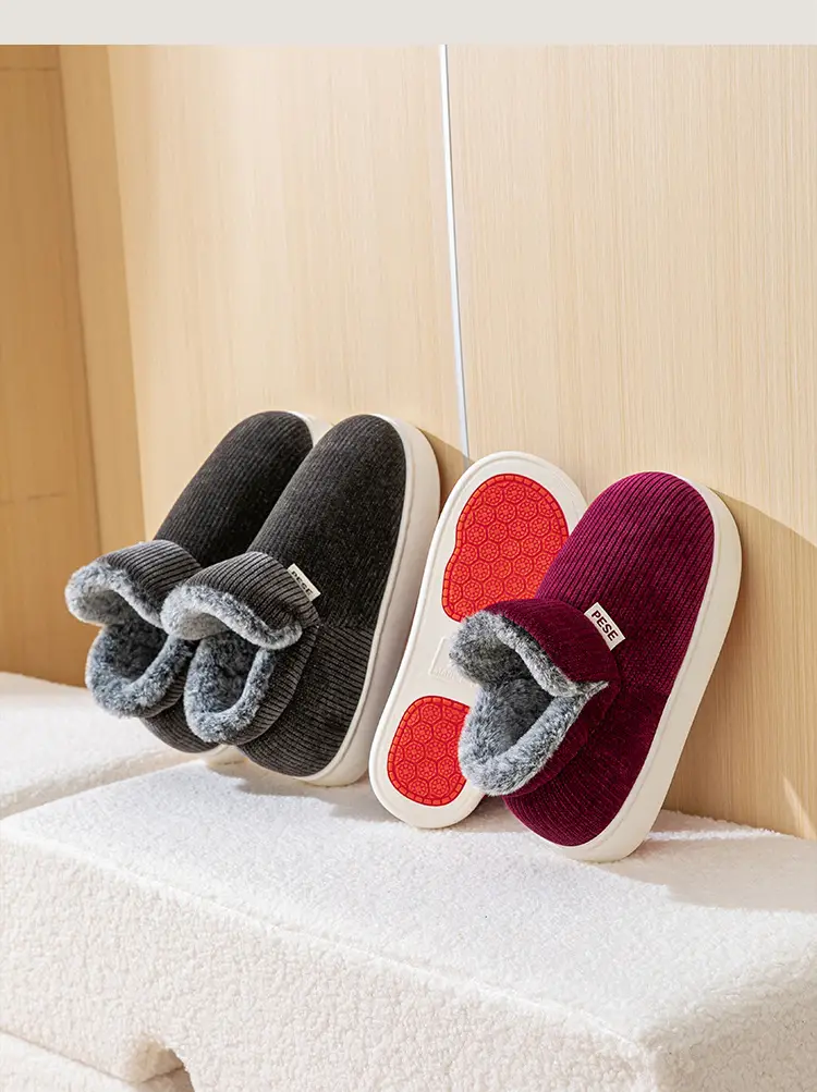 Women Warm Cotton Slippers Autumn Winter 2025 — feature 7