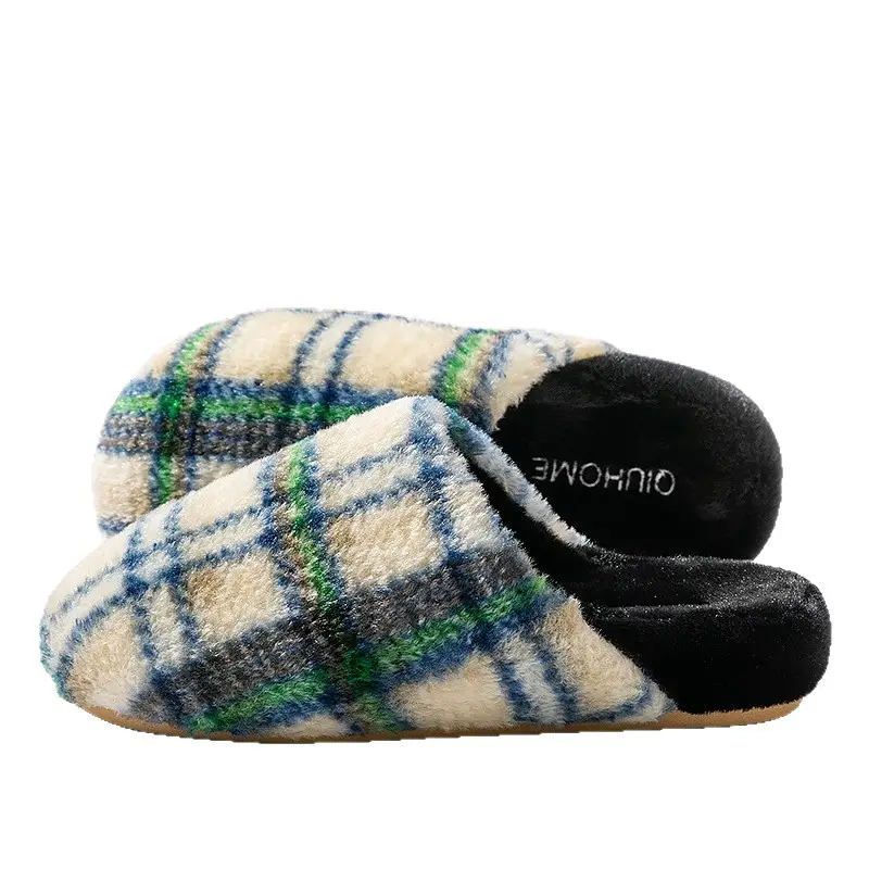Warm Plush Cotton Slippers for Winter Indoor Comfort - Image 8