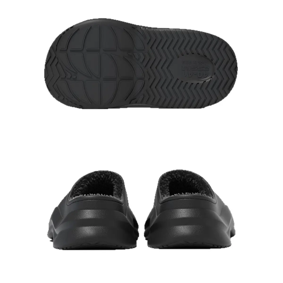 Waterproof Eva Cotton Slippers for Men Women Winter Heat