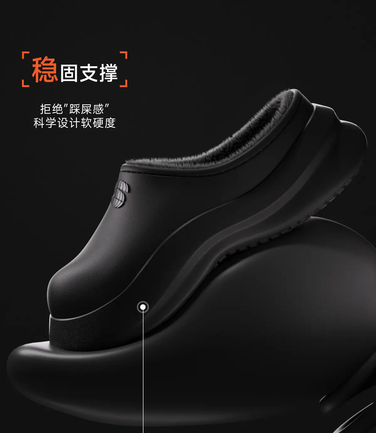 Waterproof Eva Cotton Slippers for Men Women Winter Heat — feature 8