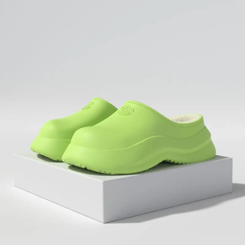 Waterproof Eva Cotton Slippers for Men Women Winter Heat