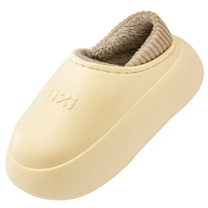Women Winter Warm Slipper White Thick Soled - Image 5