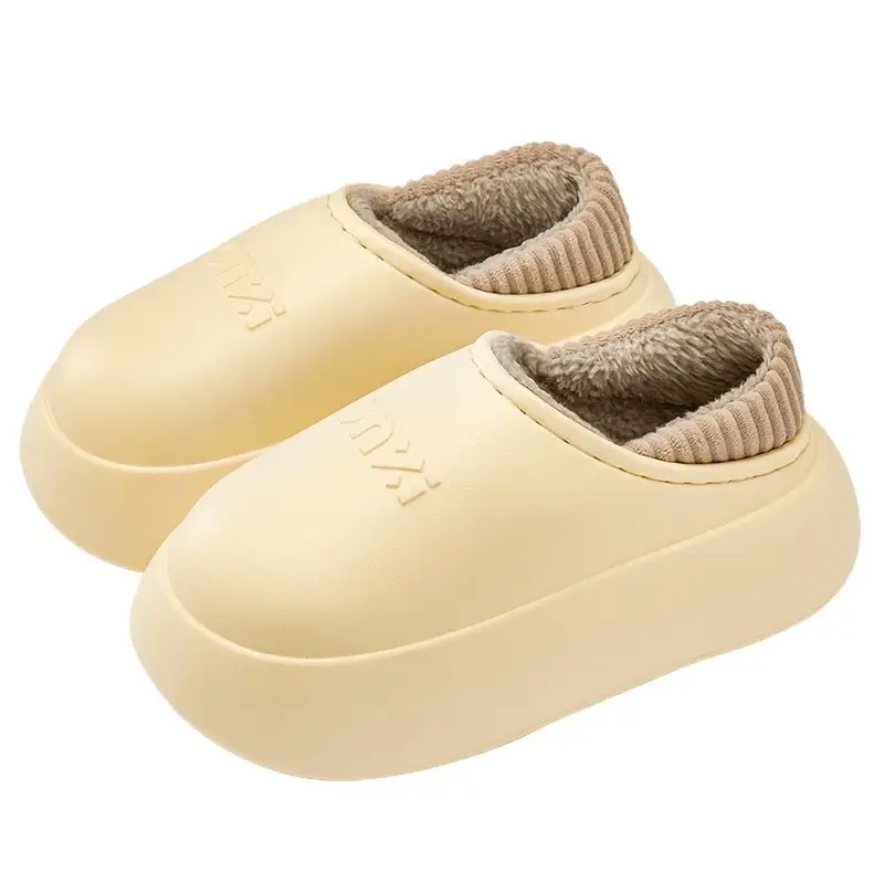 Women Winter Warm Slipper White Thick Soled - Image 6