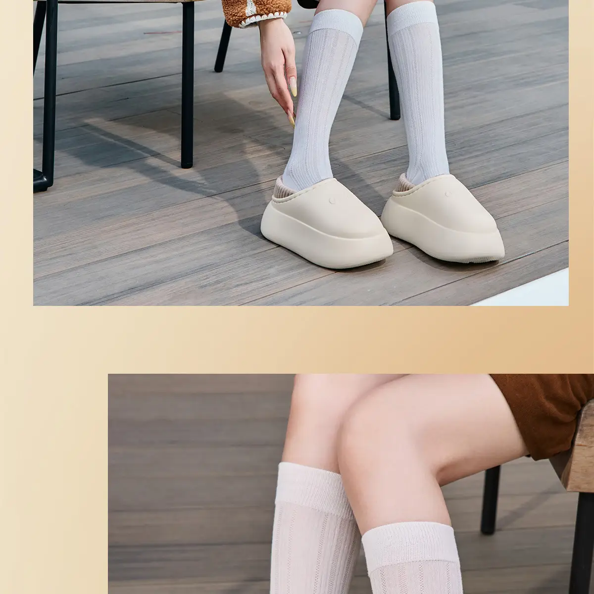 Women Winter Warm Slipper White Thick Soled — feature 16