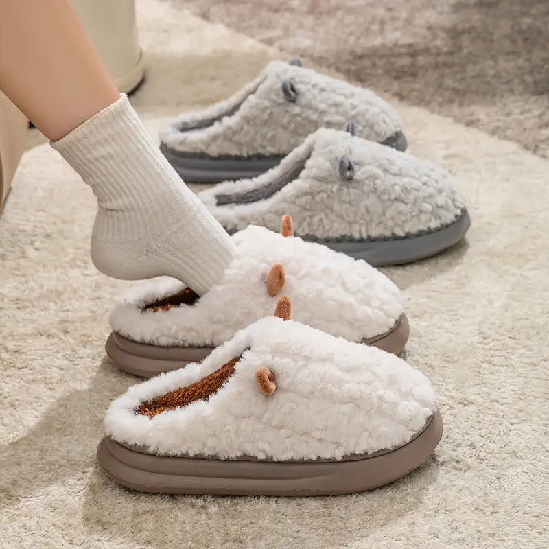 Women's Warm Cotton Slippers for Winter 2025 - Image 9