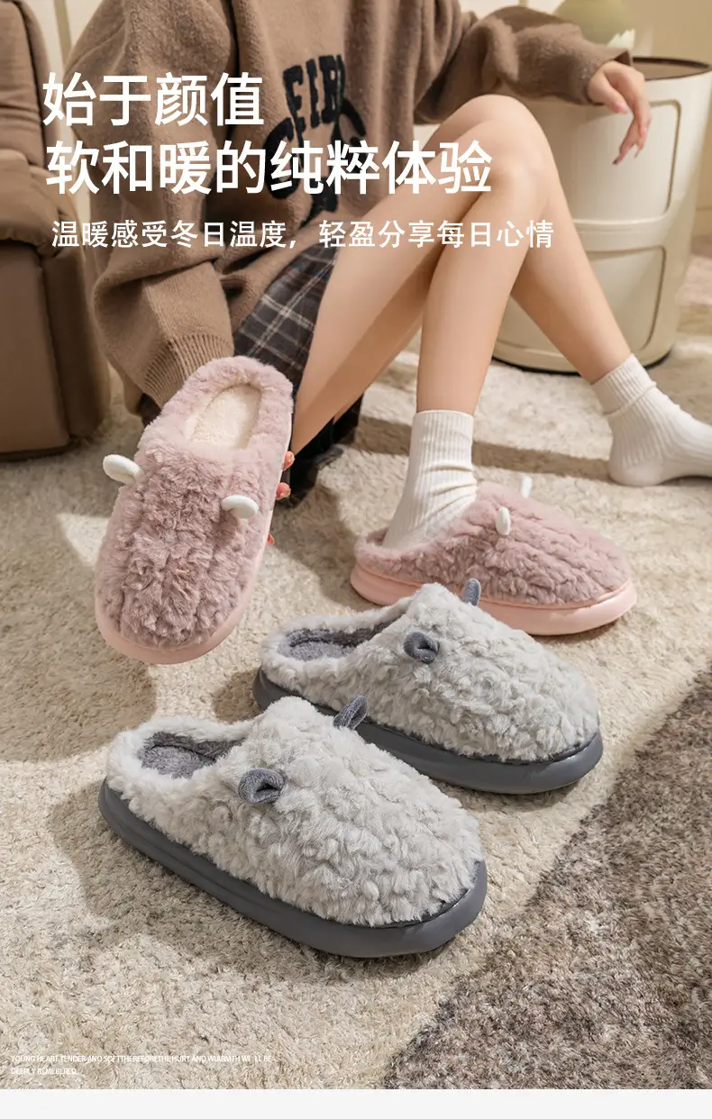 Women's Warm Cotton Slippers for Winter 2025 — feature 1