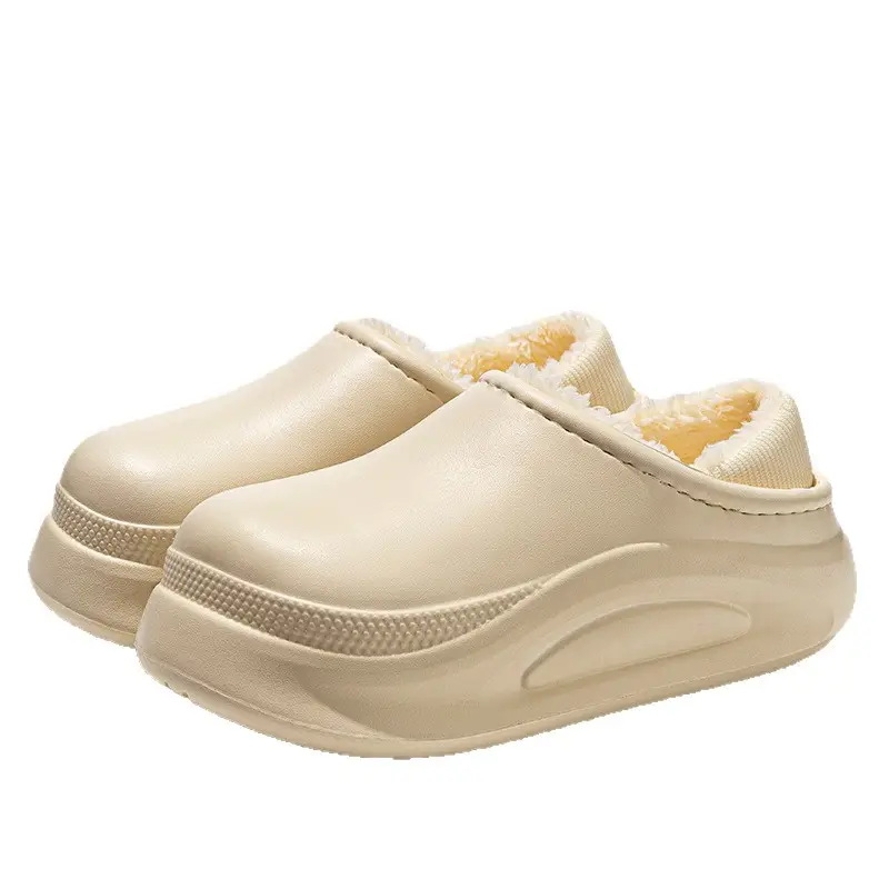 Cotton Slippers Autumn and Winter New Warm Eva Thick-Soled Bag Heel Cotton Shoes Winter Home Indoor and Outdoor Cotton Shoes Wholesale - Image 7