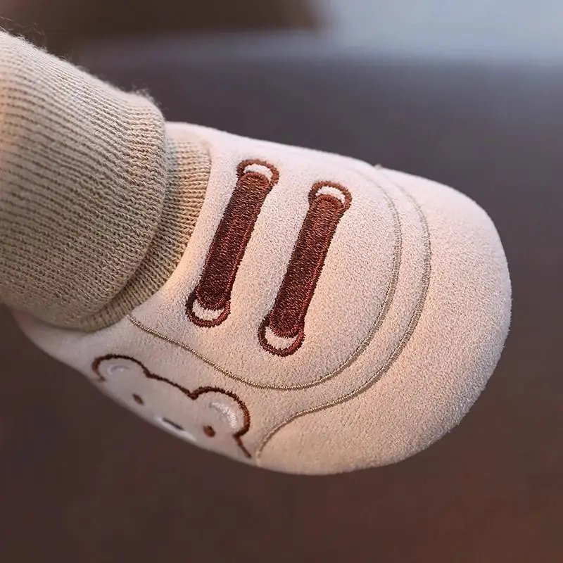 Baby Shoes Soft Cotton Non-Falling Heel 6-12M