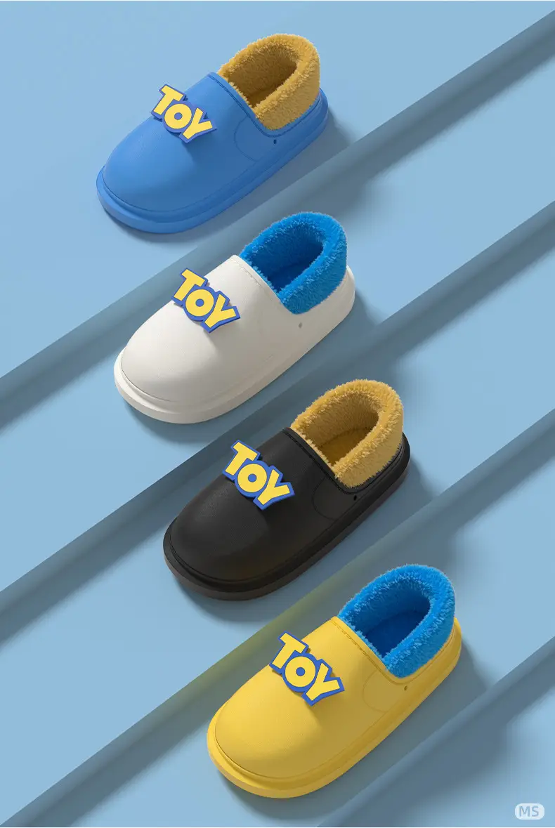 2025 Winter Cotton Slippers Blue Bell EVA — feature 10