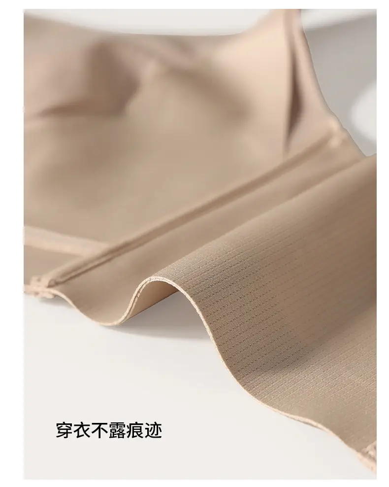 Ultra-Thin Seamless Bra for Women with Large Busts, No Underwire, Rabbit Ear Cups, Anti-Sagging, Lift-Up, Plus Size Bra — feature 10