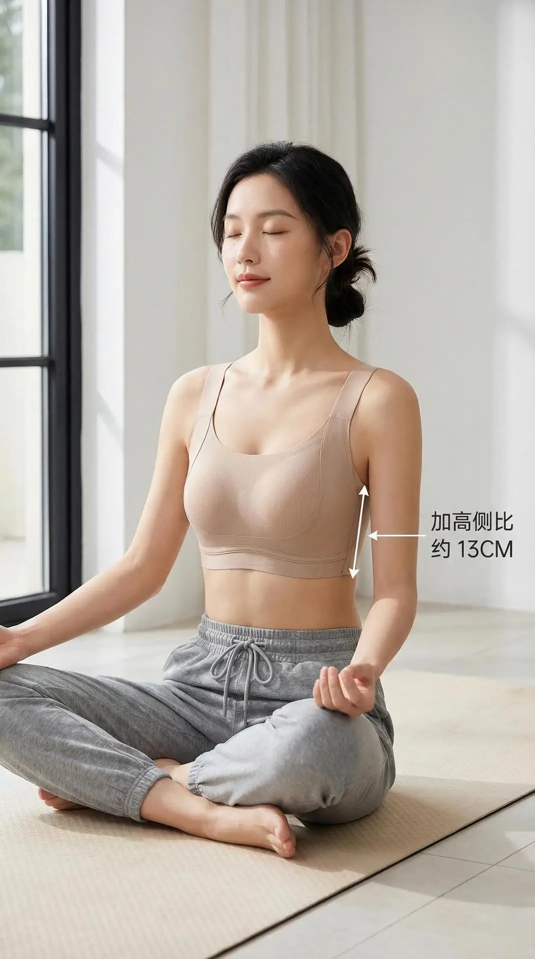 Ultra-Thin Seamless Bra for Women with Large Busts, No Underwire, Rabbit Ear Cups, Anti-Sagging, Lift-Up, Plus Size Bra — feature 6