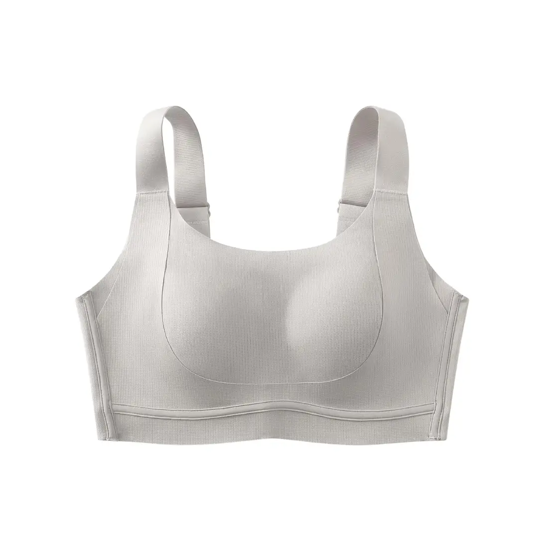 Ultra-Thin Seamless Bra for Women with Large Busts, No Underwire, Rabbit Ear Cups, Anti-Sagging, Lift-Up, Plus Size Bra