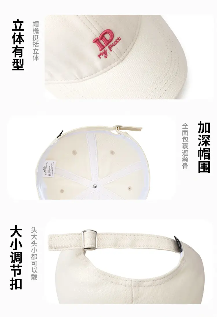 Women's 2025 Wide-Brim Cap Gray — feature 4