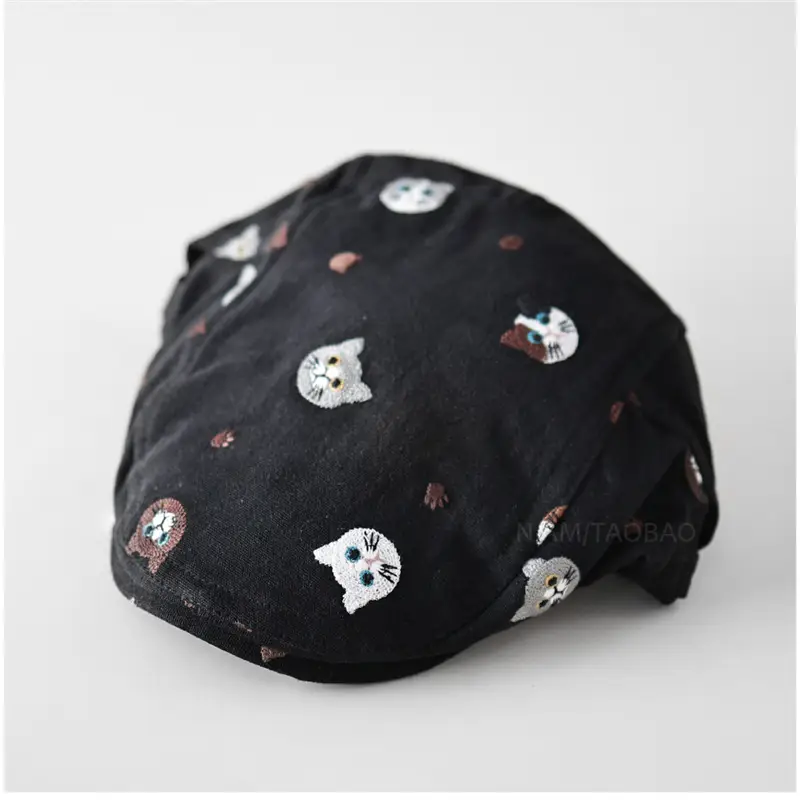 Cute Cartoon Cap for Women Sunshade Peaked Cap
