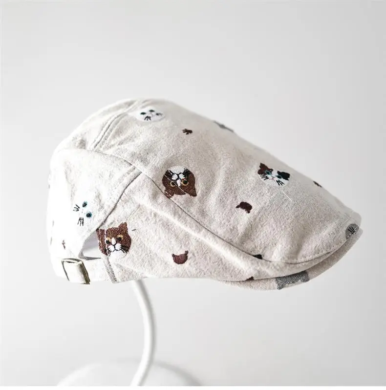 Cute Cartoon Cap for Women Sunshade Peaked Cap — feature 2