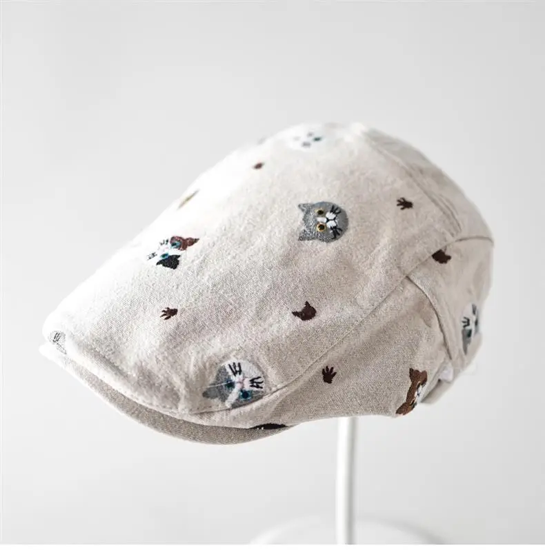 Cute Cartoon Cap for Women Sunshade Peaked Cap — feature 3