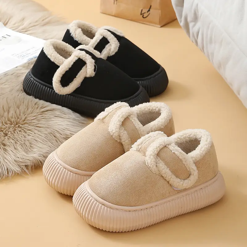 Women's Warm Cotton Slippers Winter Indoor