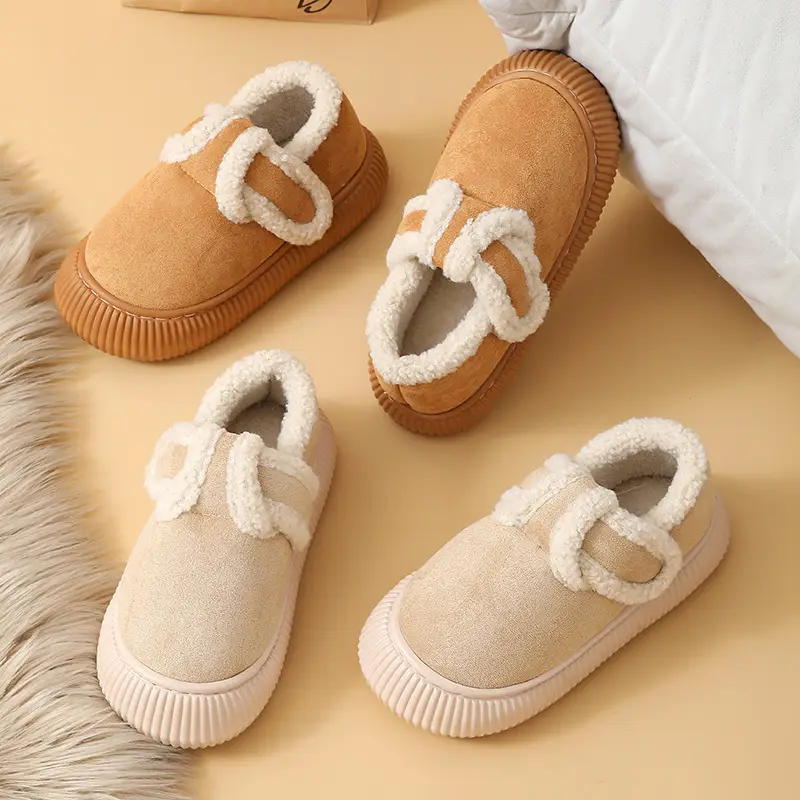 Women's Warm Cotton Slippers Winter Indoor