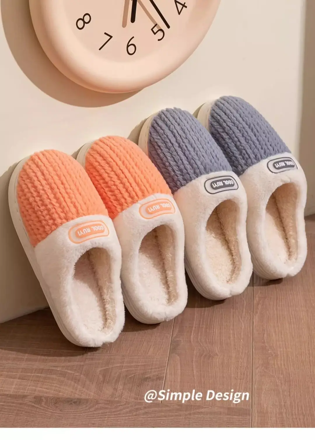 2323 Cotton Slippers Winter 2025 New Thick-Soled Non-Slip Wear-Resistant Warm Indoor Home Cotton Slippers Wholesale — feature 16
