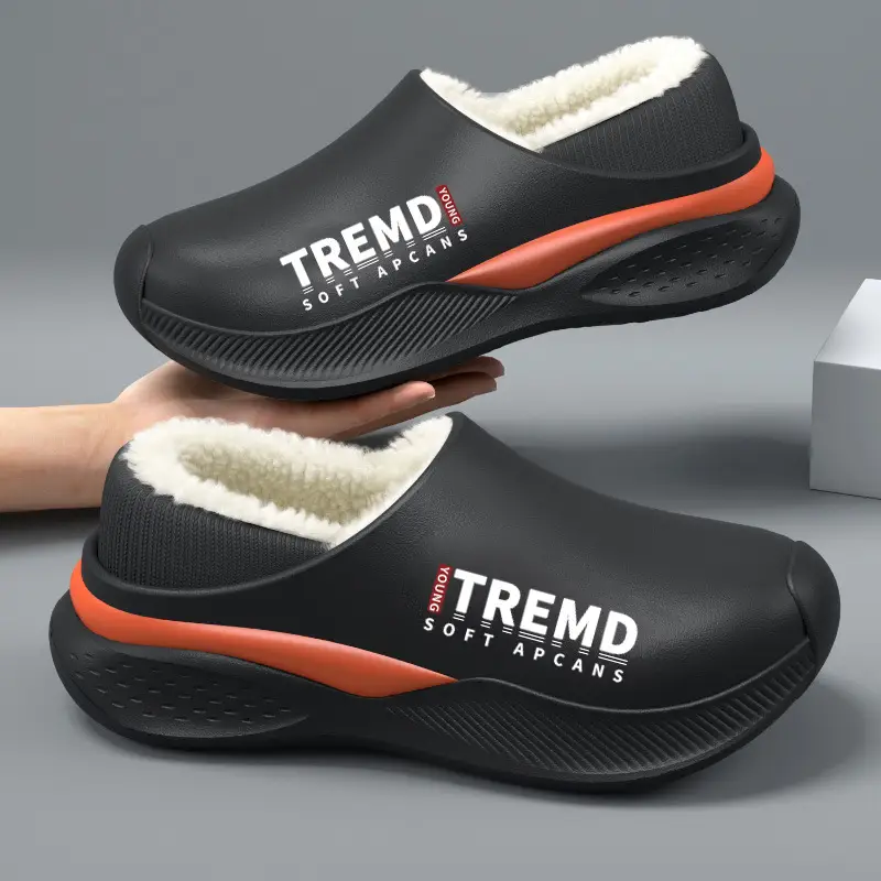 Trendy Fleece-Lined Slip-On Shoes for Couples