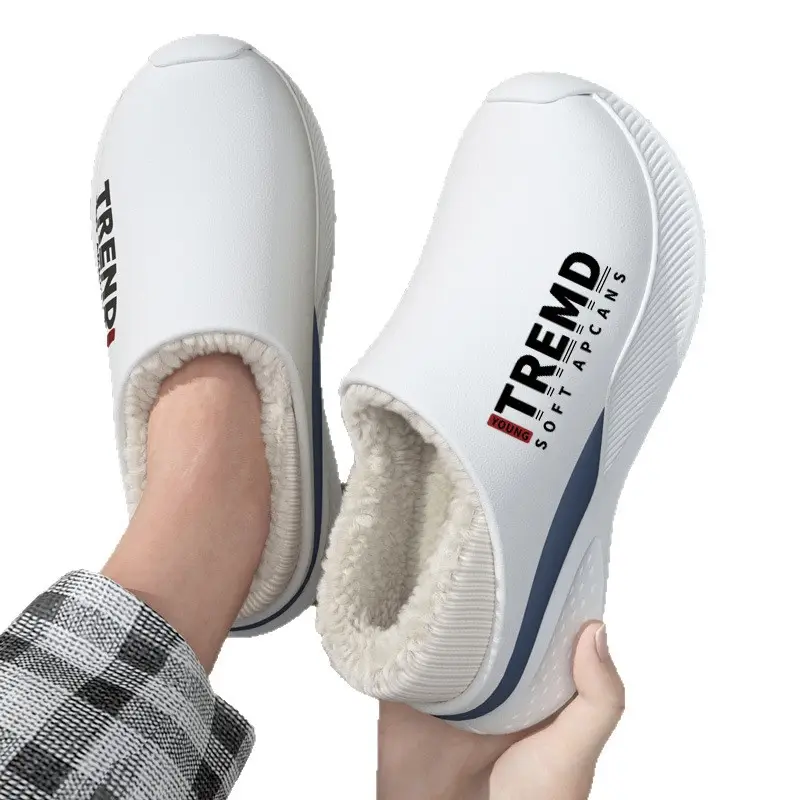 Trendy Fleece-Lined Slip-On Shoes for Couples