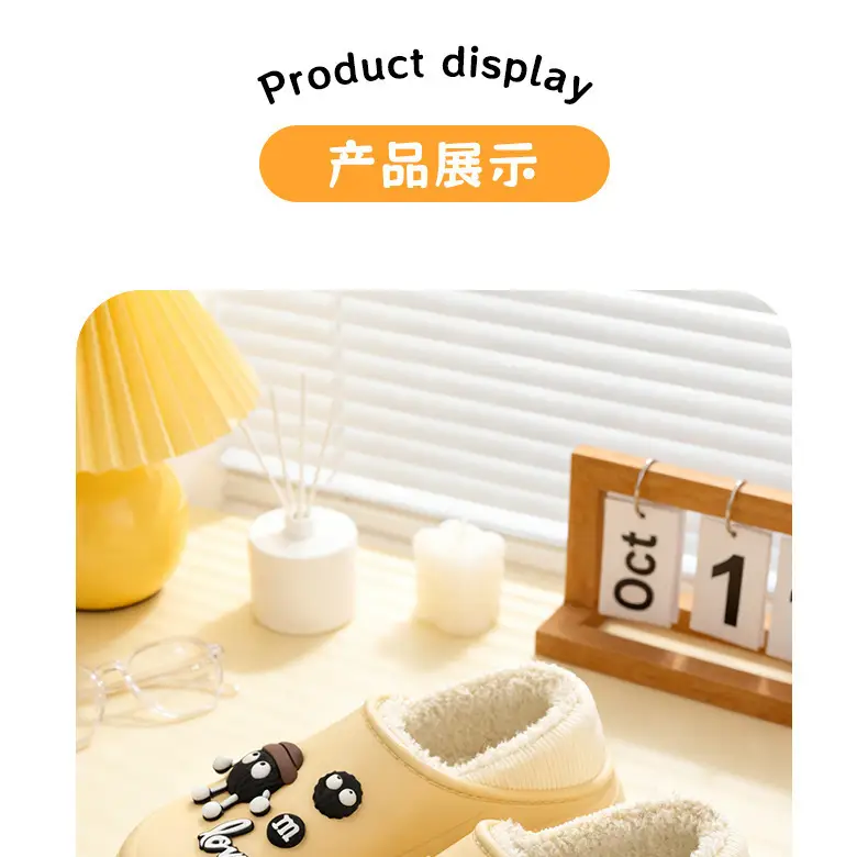 Women Velvet Covered Heel Shoes Winter Warm Non-Slip — feature 17