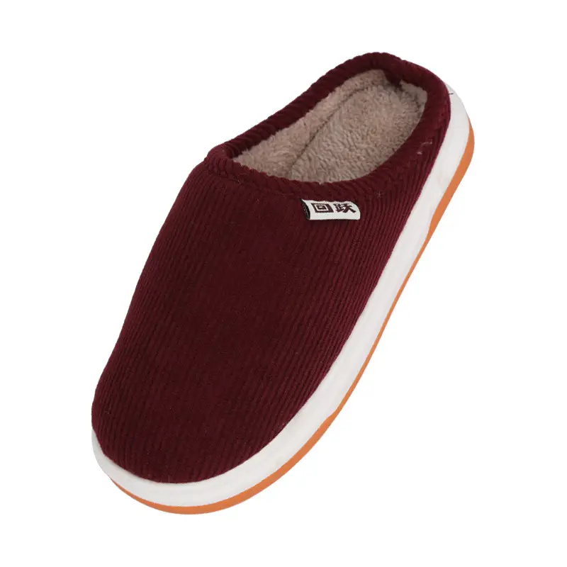 Women's Warm Cotton Slipper Brown Winter Indoor - Image 13