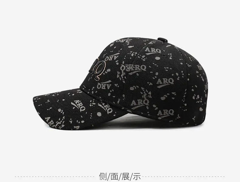 Unisex Embroidered Letter Baseball Cap Sunshade Hat — feature 10